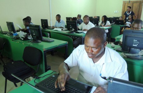 Michael Opara University, Umudike Bursary staff. Cross section of attendees at Sage Fixed Assets Software training